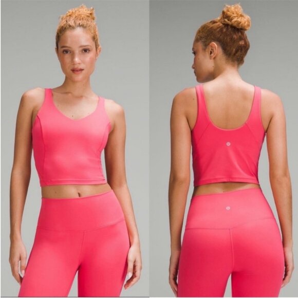 Lululemon NWT Align Tank Top *Light Support, C/D Cup Glaze Pink - Picture 1 of 6